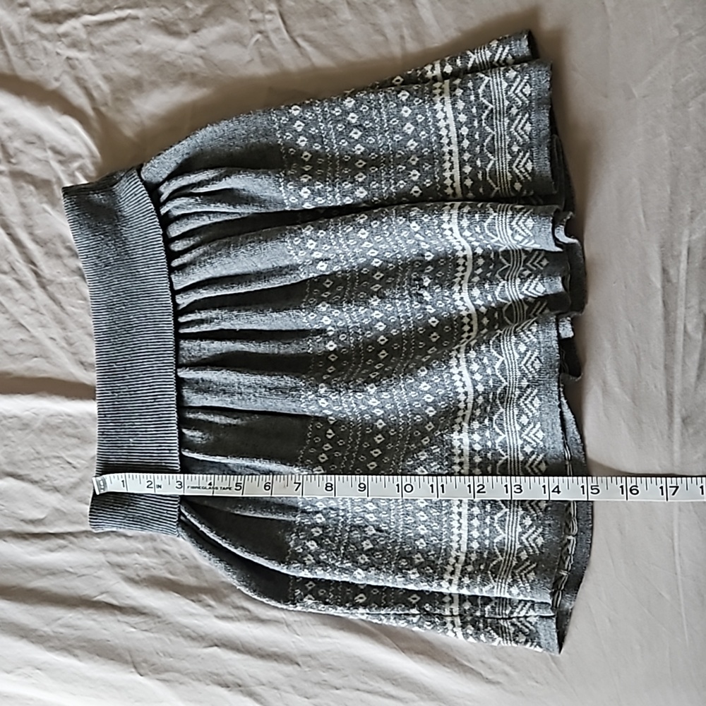 Wet Seal - Heather Gray - Sweater Skirt - S